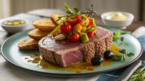 découvrez comment préparer un délicieux thon à la catalane avec notre recette facile à suivre. alliez saveurs méditerranéennes et ingrédients frais pour un plat savoureux à réaliser chez vous. parfait pour surprendre vos invités ou pour un repas en famille !